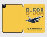 Thumbnail for B-58A Hustler design on yellow ipad tablet case