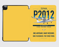 Thumbnail for Tecnam P2012 Traveller design on yellow ipad tablet case