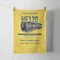 Thumbnail for HF120 design on yellow towel