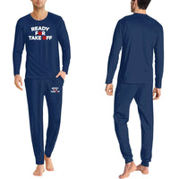 Thumbnail for Ready For Takeoff men pajamas - Dark Blue