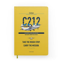 Thumbnail for CASA C-212-400 Aviocar design on yellow notebook