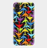 Thumbnail for Super Colourful Airplanes iPhone Case - view 3
