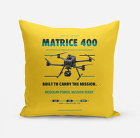 Thumbnail for DJI Matrice 400 design on yellow pillow