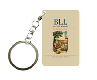 Thumbnail for Billund Airport (BLL) design on beige key chain