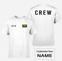 Thumbnail for Customisable CREW & Text T-Shirt - view 3