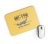 Thumbnail for MC-12W Liberty Eyes Over The Ground design on yellow rectangle mouse pad