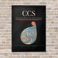 Thumbnail for Simon Bolivar International Airport (Maiquetia) CCS - Canvas Framed - Black