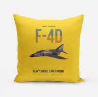 Thumbnail for F-4D Phantom II design on yellow pillow