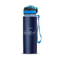 Thumbnail for How Planes Fly Sports Bottle - view 3