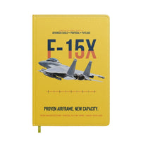 Thumbnail for F-15X Advanced Eagle Proposal Proven Airframe New Capacity design on yellow notebook
