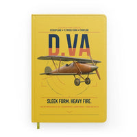 Thumbnail for Albatros D.Va design on yellow notebook