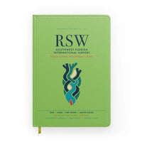 Thumbnail for Southwest Florida International Airport (RSW) design on light green notebook