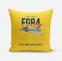 Thumbnail for Eurofighter Typhoon FGR4 design on yellow pillow