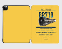 Thumbnail for BR710 design on yellow ipad tablet case