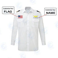 Thumbnail for Customisable Pilot Epaulettes Shirt - view 3