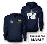 Thumbnail for Customisable Embraer E-Jet Hoodie - view 3