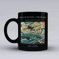 Thumbnail for VINTAGE G4002 - The Channel Crossing - Ceramic Mug design on black