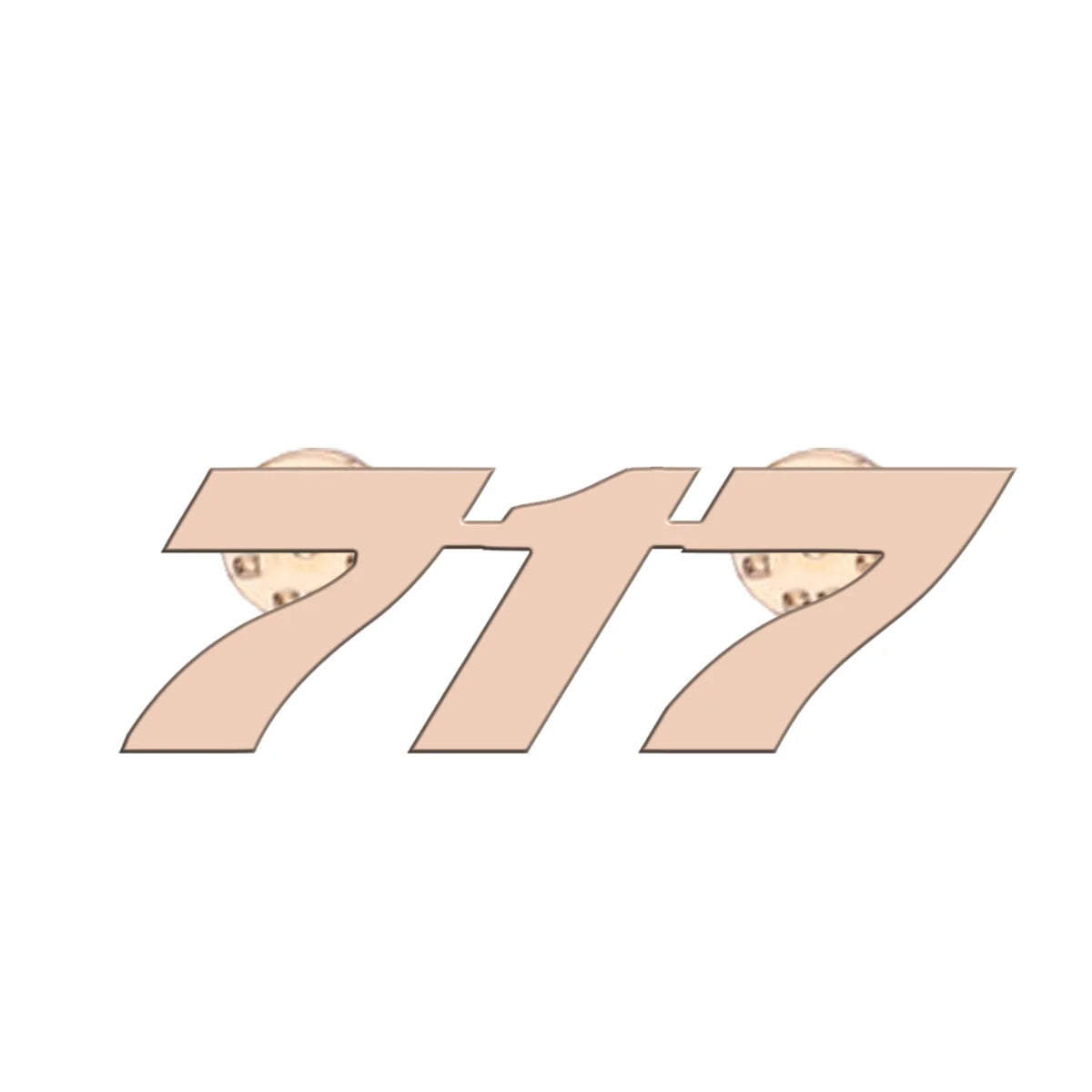 Boeing 717 Brooch - view 3