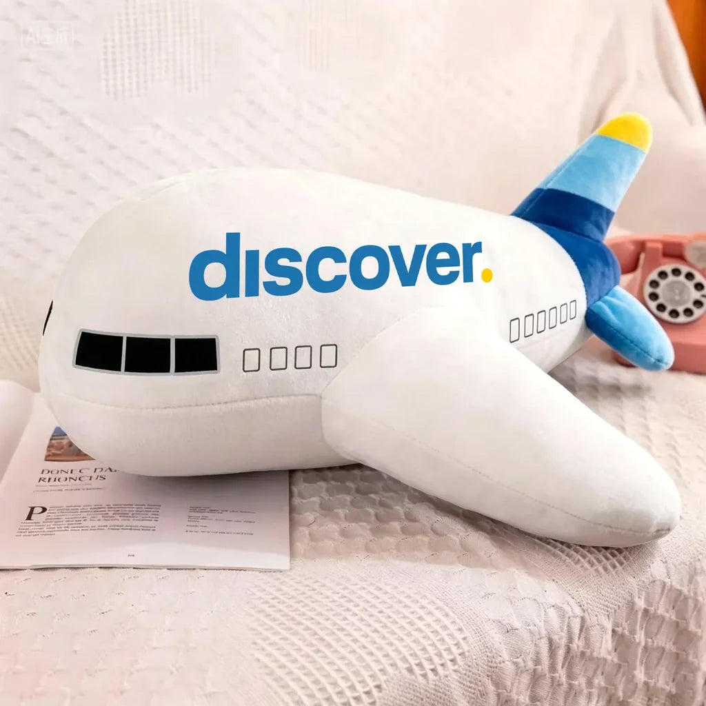 Discover Airlines Airplane pillow, Small - 40cm(16inches)