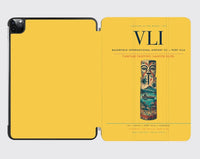 Thumbnail for Bauerfield International Airport (VLI) design on yellow ipad tablet case
