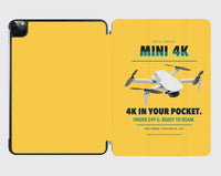 Thumbnail for DJI Mini 4K design on yellow ipad tablet case