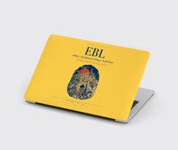 Thumbnail for Erbil International Airport (EBL) design on yellow MacBook case
