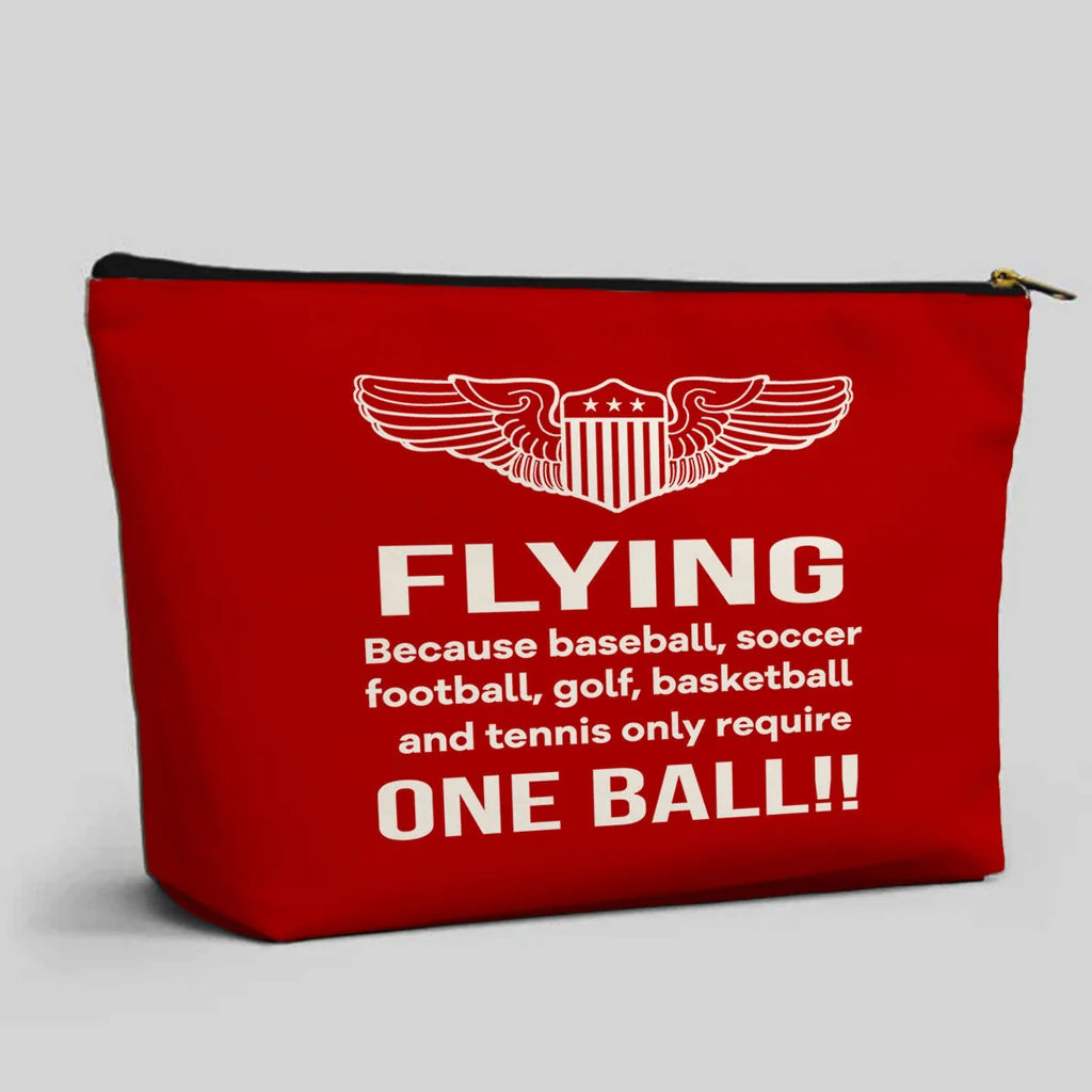 Flying One Ball Zipper Pouch - view 3
