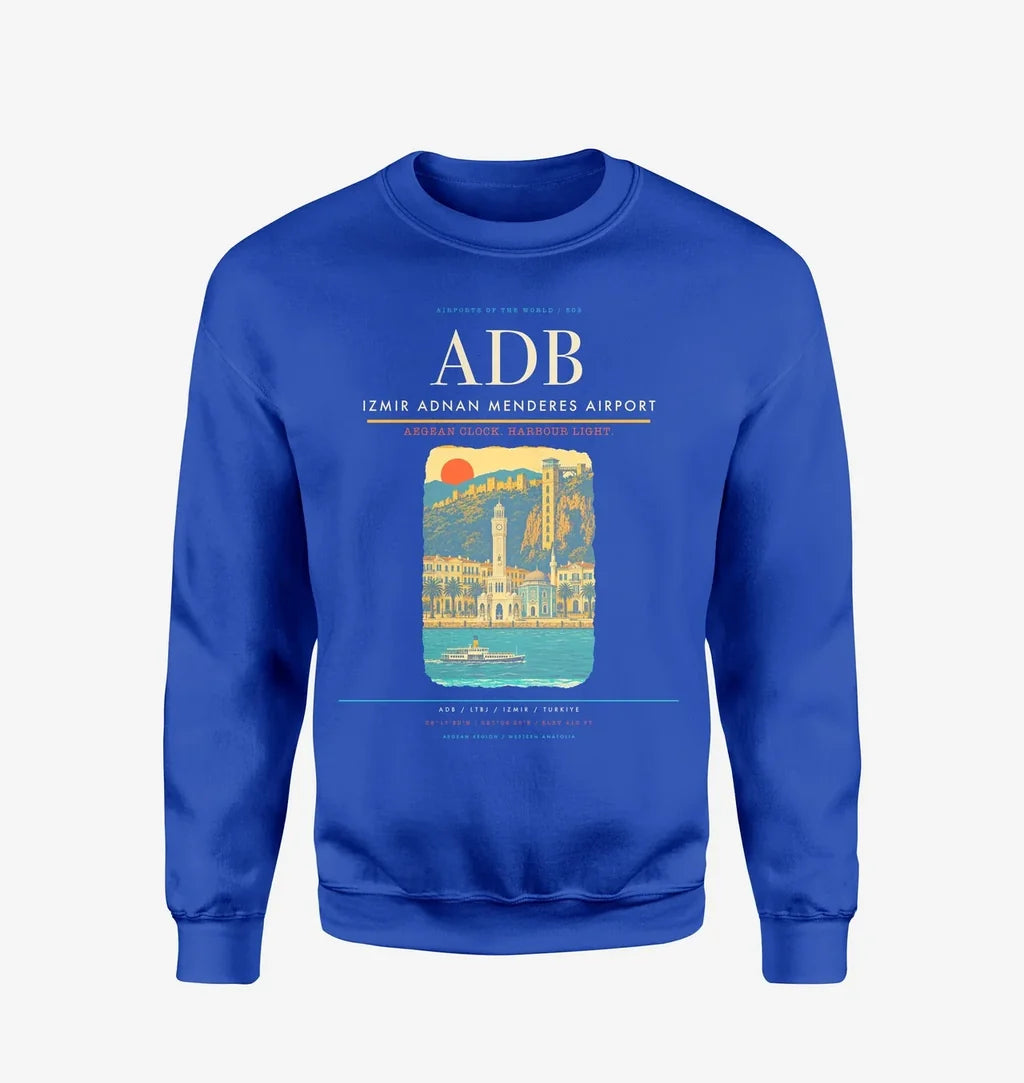 Izmir Adnan Menderes Airport ADB Sweatshirt - Blue
