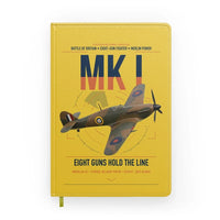 Thumbnail for Hawker Hurricane Mk I design on yellow notebook