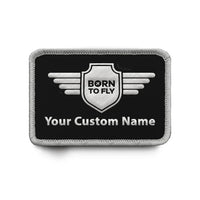 Thumbnail for Customisable Born to Fly Embroidery Patch - view 3