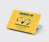 Thumbnail for DJI Matrice 4D design on yellow MacBook case