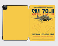 Thumbnail for Savoia-Marchetti SM.79-II Sparviero design on yellow ipad tablet case