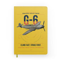 Thumbnail for Messerschmitt Bf 109G-6 design on yellow notebook