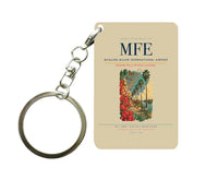 Thumbnail for McAllen Miller International Airport (MFE) design on beige key chain