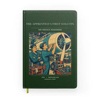 Thumbnail for VINTAGE G4173 - The Apprentice's First Solo Fix - Designed Notebooks design on darkgreen