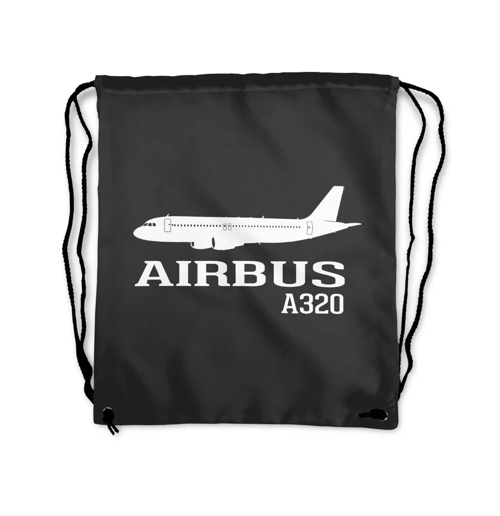 Airbus A320 Drawstring Bag - view 3