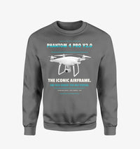 Thumbnail for DJI Phantom 4 Pro V2.0 design on gray sweatshirt