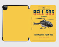 Thumbnail for Bell 505 Jet Ranger X design on yellow ipad tablet case