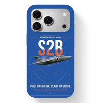 Thumbnail for Blackburn Buccaneer S2B design on blue magsafe iphone case, for iPhone 17 Pro