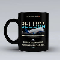 Thumbnail for A300-600ST BelugaST Mug design on black airbus