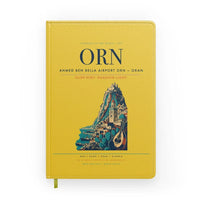 Thumbnail for Ahmed Ben Bella Airport (ORN) design on yellow notebook