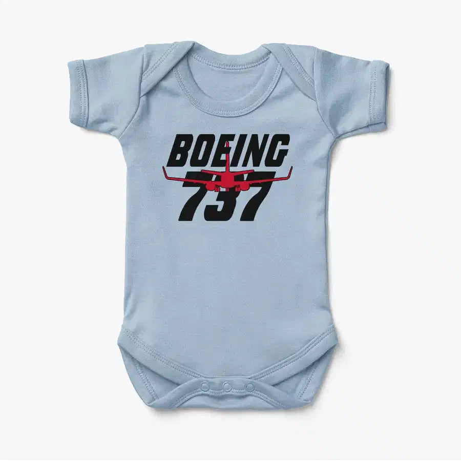 Boeing 737 Baby Bodysuit - view 3