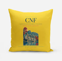 Thumbnail for Tancredo Neves International Airport (CNF) design on yellow pillow