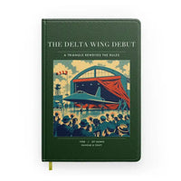 Thumbnail for VINTAGE G4460 - The Delta Wing Debut - Designed Notebooks design on darkgreen