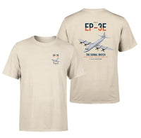 Thumbnail for EP-3E ARIES II design on beige double-side t-shirt, double-side print
