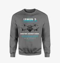 Thumbnail for BRINC LEMUR 2 design on gray sweatshirt
