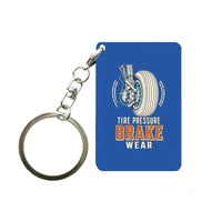 Thumbnail for SIGNAL 249 - Tire Pressure Brake Wear - Key Chain design on blue key chain