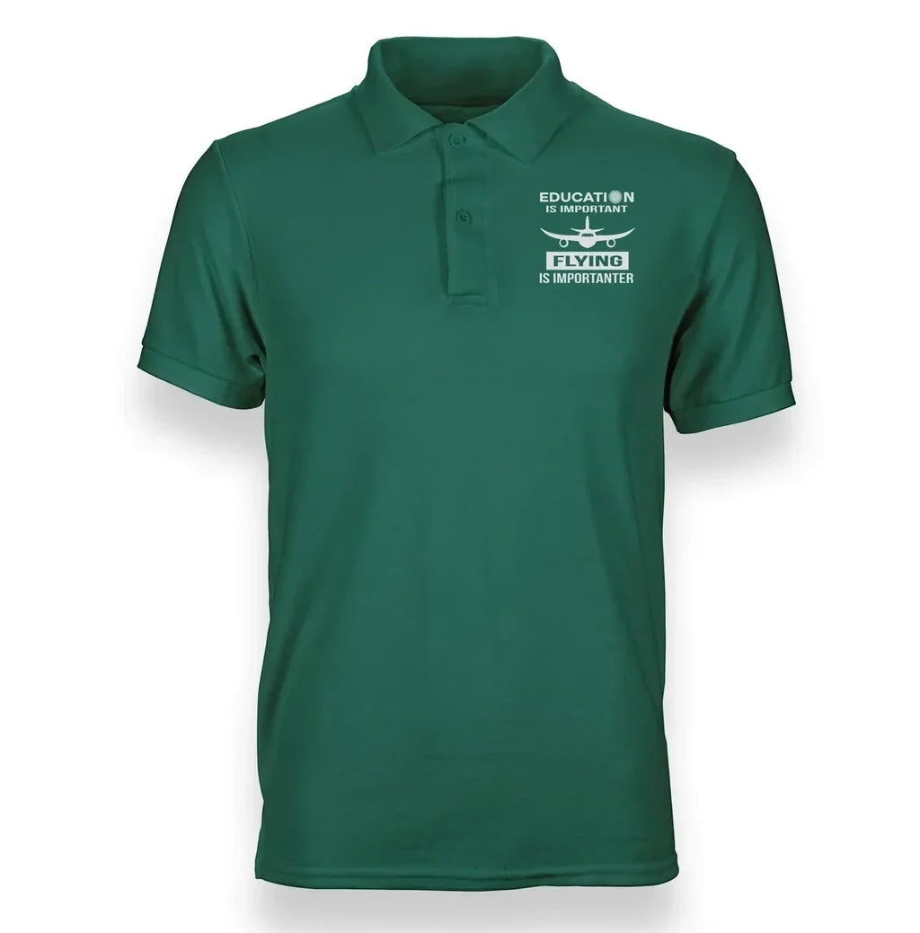 Flying is Importanter Polo Shirt - view 3