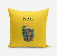 Thumbnail for Dr. Babasaheb Ambedkar International Airport (NAG) design on yellow pillow