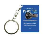 Thumbnail for PEARL 10X Key Chain design on blue key chain